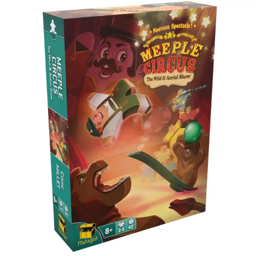 meeple circus wild animal kiegészítő