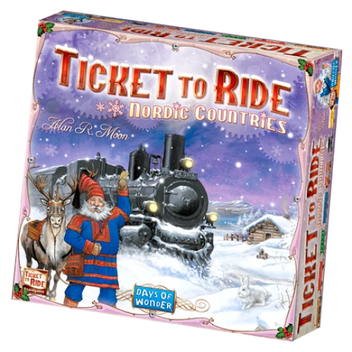 Ticket to Ride: Nordic Countries (angol) társasjáték