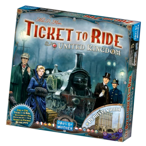 Ticket to Ride UK Pennsylvania