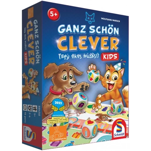 Ganz schön clever KIDS (Egy okos húzás!) társasjáték