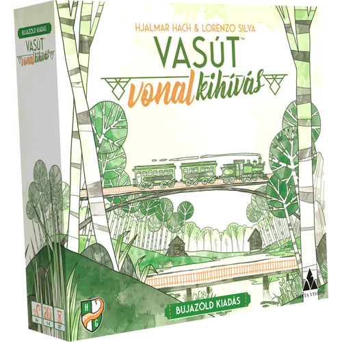 Vasútvonal kihívás: Bujazöld Kiadás társasjáték