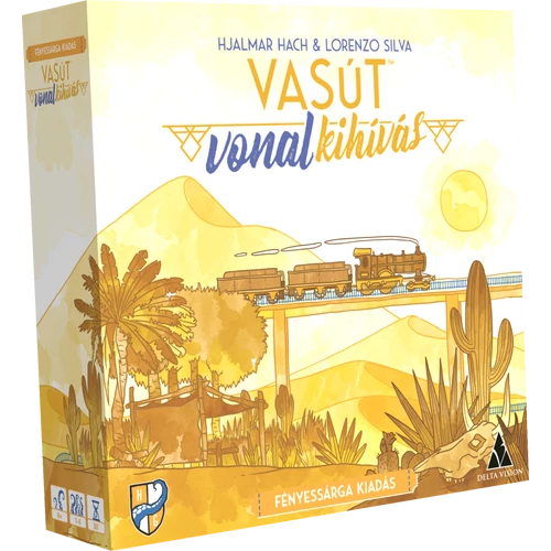 Vasútvonal kihívás: Fényessárga Kiadás társasjáték