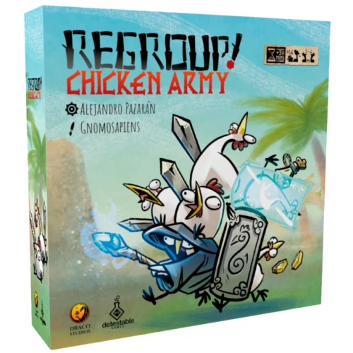 Regroup! Chicken Army (angol) társasjáték