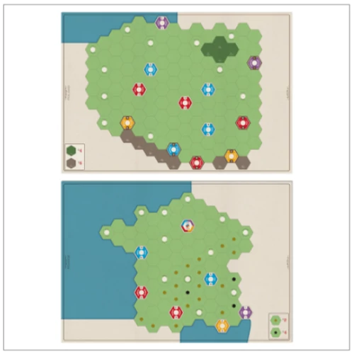 Age of Steam Deluxe: Expansion Maps (France & Poland) angol kiegészítő