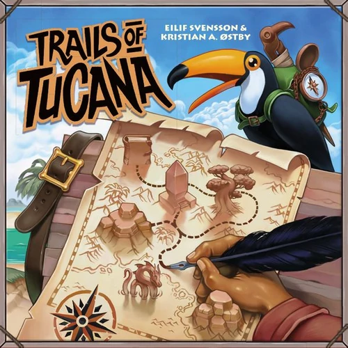 Trails of Tucana (Ferry Expansion-nel bővített angol kiadás) társasjáték