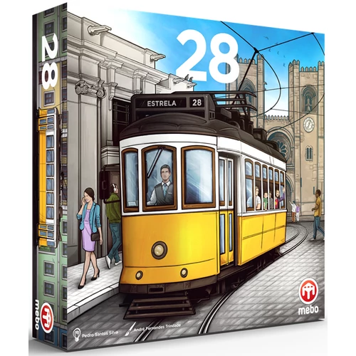 Lisbon Tram 28  (nyomdai magyar szabállyal)  társasjáték + AJÁNDÉK promókártyák