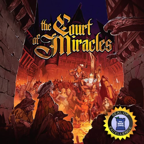 The Court of Miracles (nyomdai magyar szabállyal) társasjáték