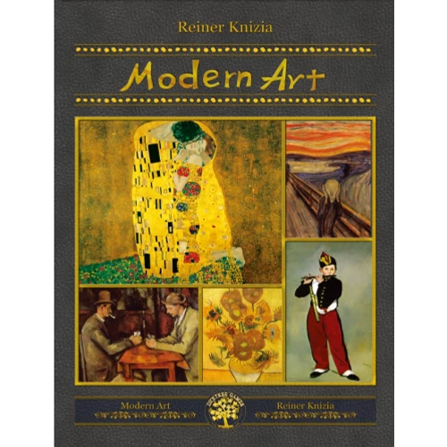 Modern Art (deluxe DiceTree Games kiadás) társasjáték