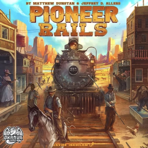 Pioneer Rails (letölthető magyar szabállyal) társasjáték