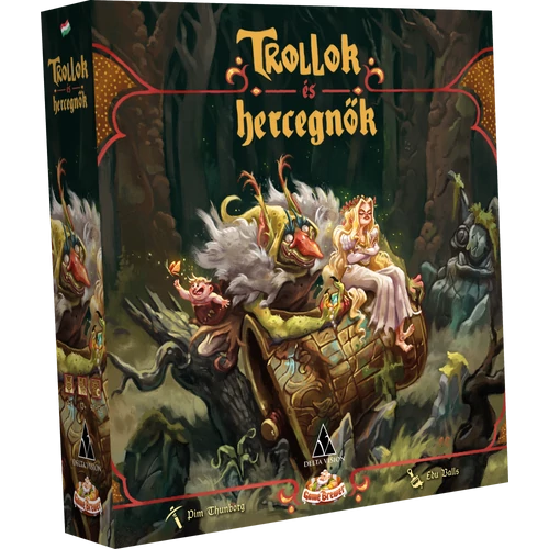 Trollok és hercegnők társasjáték