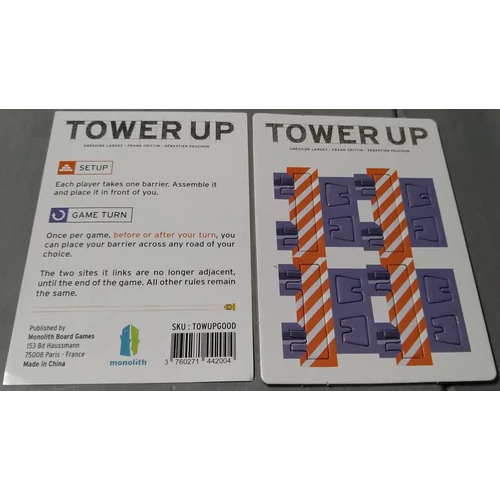 Tower Up: Barrier Promo (angol) kiegészítő