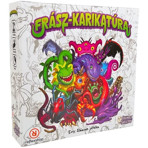 Frász-karikatúra társasjáték