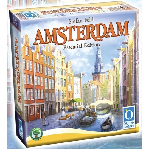 Amsterdam (essential edition, angol, letölthető magyar szabállyal) társasjáték