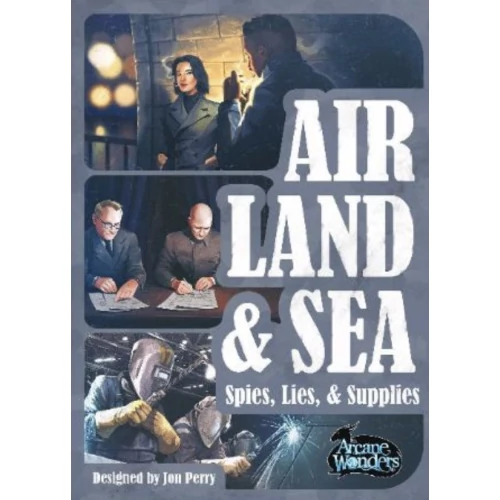 Air, Land, and Sea: Spies, Lies & Supplies (letölthető magyar szabállyal) társasjáték