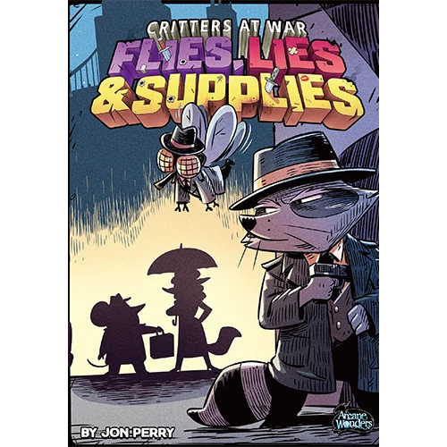Critters at War: Flies, Lies & Supplies (letölthető magyar szabállyal) társasjáték