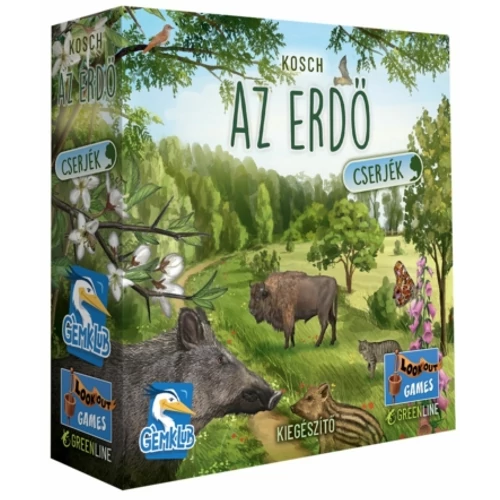 Az erdő: Cserjék kiegészítő