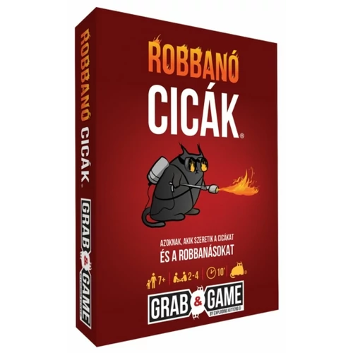 Robbanó cicák – Mini társasjáték